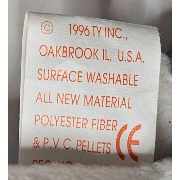 Ty Beanie Baby Nanook Husky Dog Plush 1996 Collectible 8" Puppy Canine - Picture 5 of 11